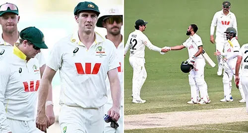 অস্ট্রেলিয়ার বিপক্ষে ঐতিহাসিক জয়ের পর জরিমানা ও পয়েন্ট কাটার শঙ্কায় প্যাট কামিন্সরা