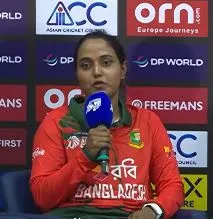 নারী এশিয়া কাপে প্রবাসী বাংলাদেশিদের সমর্থন চাইলেন অধিনায়ক নিগার সুলতানা জ্যোতি