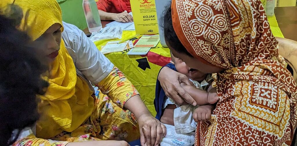 টিকার বাইরে থাকা ১৬ লাখ শিশুকে হামের আওতায় আনার উদ্যোগ সরকারের