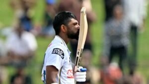 কলম্বো টেস্টে দিনুশার জোড়া সেঞ্চুরির বীরত্বে ড্র করল শ্রীলঙ্কা