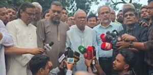 অন্যায় ও শোষণের বিরুদ্ধে নজরুলের সাহিত্য চিরন্তন প্রেরণার উৎস: রুহুল কবির রিজভী