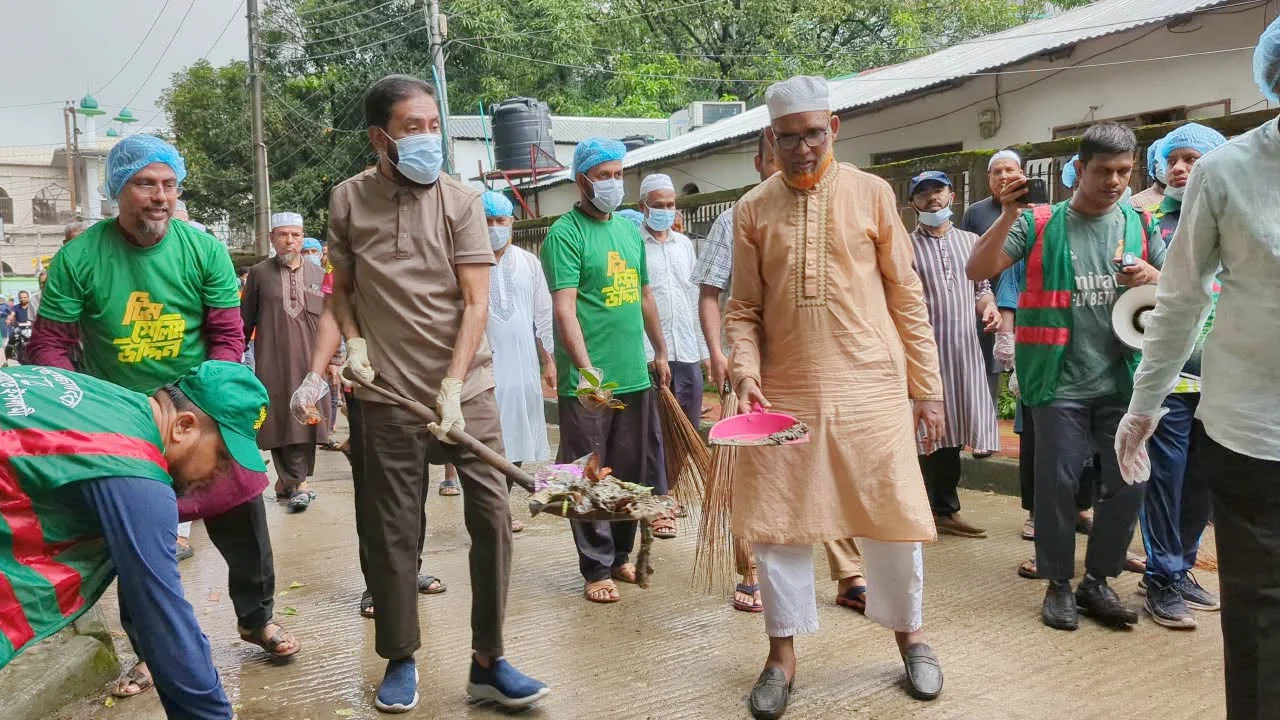 নাগরিক দায়িত্ববোধ থেকেই শহর পরিচ্ছন্নতায় মাঠে নেমেছে জামায়াত: সেলিম উদ্দিন