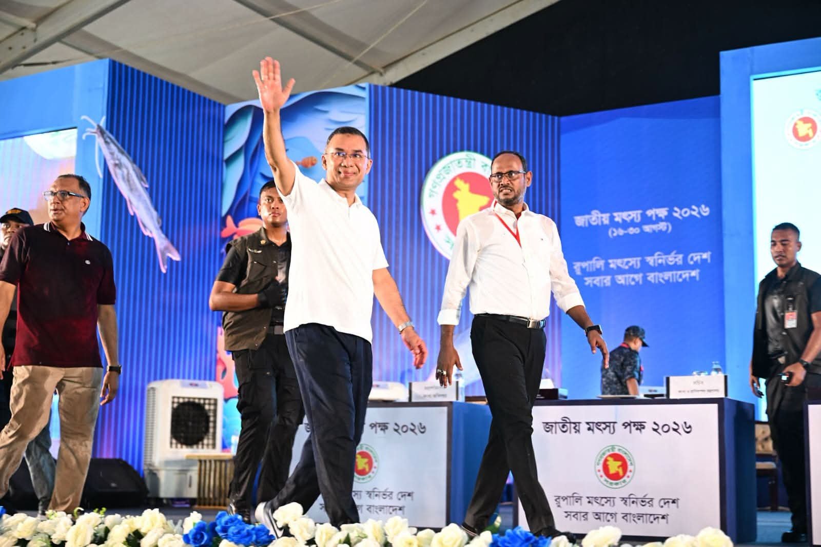 নিজের এলাকার জলাশয়ে স্বাবলম্বী হবে স্থানীয় তরুণরা’ — কটিয়াদীতে জাতীয় মৎস্য পক্ষের উদ্বোধনে প্রধানমন্ত্রী