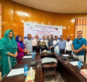 ঝালকাঠি রেড ক্রিসেন্টের নবগঠিত এডহক কমিটির প্রথম সভা অনুষ্ঠিত
