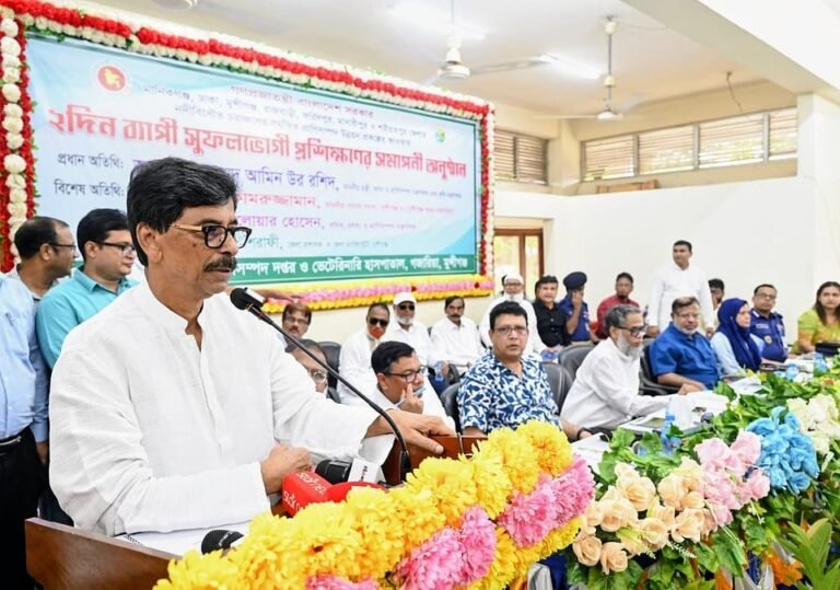 প্রাণিসম্পদ পণ্যের ন্যায্যমূল্য নিশ্চিতে প্রক্রিয়াজাতকরণ কেন্দ্র গড়ে তোলা হবে