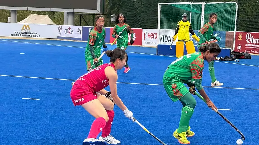 জুনিয়র এশিয়া কাপ হকি: কোয়ার্টার ফাইনালে জাপানের কাছে হেরে বিদায় বাংলাদেশের