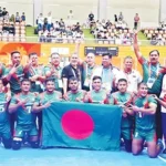 দুই দশকের আক্ষেপ ঘোচানোর পথে বাংলাদেশের কাবাডি দল