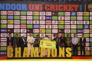 ক্লেমন ইনডোর ইউনি ক্রিকেটের শিরোপা জিতল ইউরোপিয়ান ইউনিভার্সিটি
