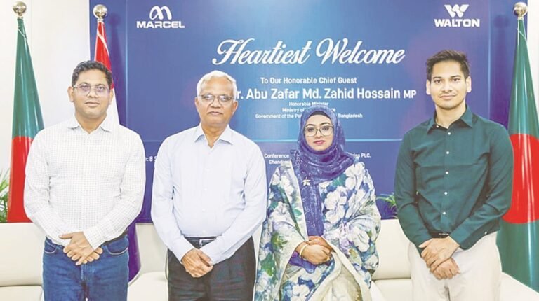 ওয়ালটনের প্রযুক্তিপণ্য উৎপাদন সক্ষমতা দেখে অভিভূত সমাজকল্যাণমন্ত্রী