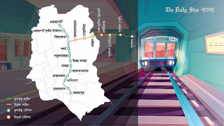 মেট্রোরেলের দুই নতুন লাইনে ব্যয় কমল ১০ হাজার কোটি