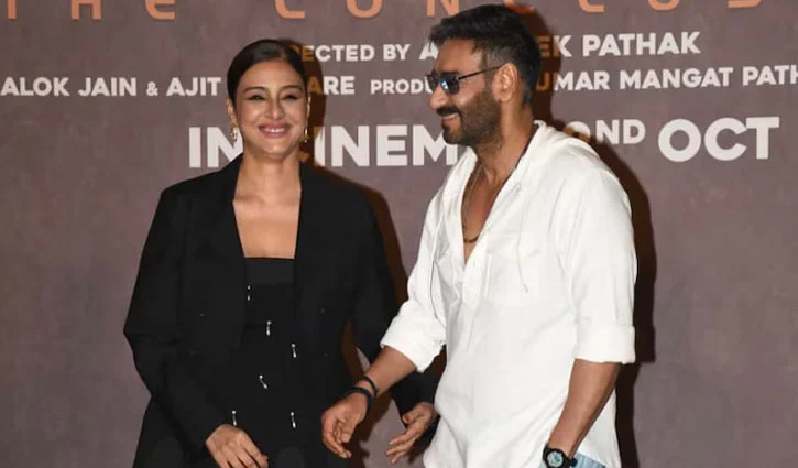 গোয়ায় 'দৃশ্যম থ্রি'র ট্রেলার প্রকাশ: অজয়-তাবুর রসায়নে মুগ্ধ ভক্তরা