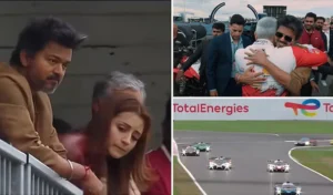 যুক্তরাজ্যে রেসিং সার্কিটে অজিত কুমারের পাশে বিজয় ও তৃশা