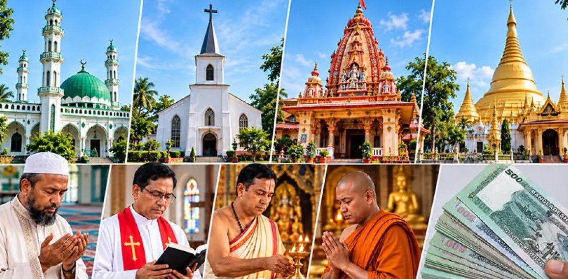 ধর্মীয় উপাসনালয়ের কর্মীদের জন্য নতুন সম্মানী ও কল্যাণ নীতিমালা ২০২৬ জারি