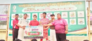 টাইব্রেকারে জিতে ফুটবলের ফাইনালে বান্দরবান সদর