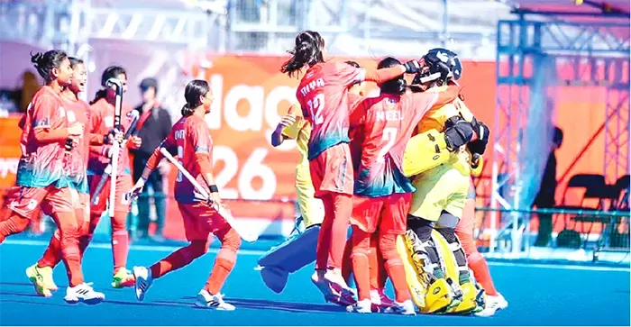 সিঙ্গাপুরকে হারিয়ে এশিয়ান গেমসে নবম বাংলাদেশ নারী হকি দল