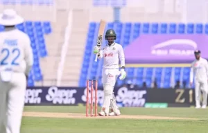 আবুধাবি টেস্ট: লিটন-তানজিদ-সাদমানের ব্যাটে প্রথম দিন শেষে ৩১৭ রান