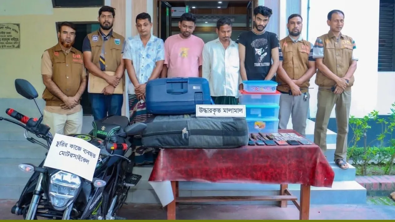 রাজশাহী বিভাগের ক্রিকেটারদের সম্পদ সংক্রান্ত ঘটনায় হওয়া মালামাল উদ্ধার