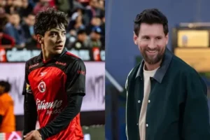 মেসির বিশেষ উপহার পেয়ে উচ্ছ্বসিত মেক্সিকান তরুণ মোরা