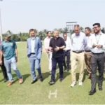 আনভীর ক্রিকেট স্টেডিয়াম পরিদর্শন শেষে বিসিবি প্রতিনিধিদলের সন্তোষ