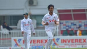 হাসান মাহমুদের হ্যাটট্রিকে ইতিহাস ও ব্যক্তিগত রেকর্ডের ছড়াছড়ি