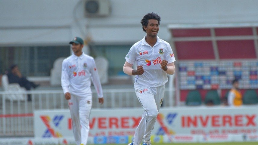 হাসান মাহমুদের হ্যাটট্রিকে ইতিহাস ও ব্যক্তিগত রেকর্ডের ছড়াছড়ি
