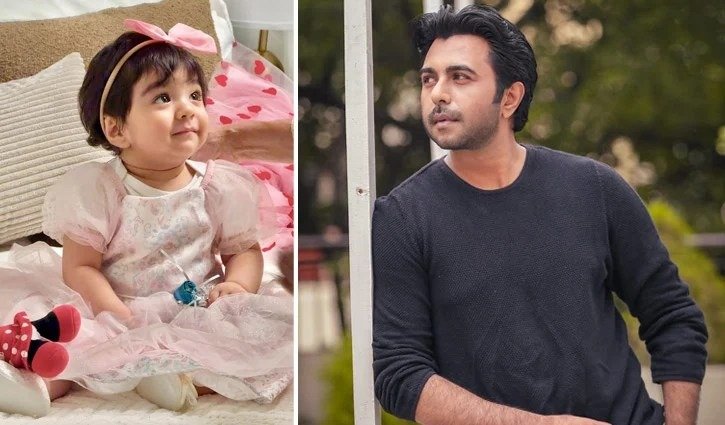 প্রথম জন্মদিনে মেয়েকে নিয়ে আবেগঘন পোস্ট অপূর্বর