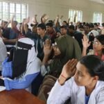 মাদকবিরোধী শপথ নিল কিশোরগঞ্জের সাড়ে তিন শতাধিক শিক্ষার্থী