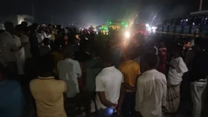 রংপুরে ট্রাকচাপায় পথচারী নিহত, মহাসড়ক অবরোধ