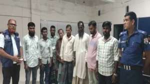 দশমিনায় নিষেধাজ্ঞা অমান্য করে মা ইলিশ শিকার
