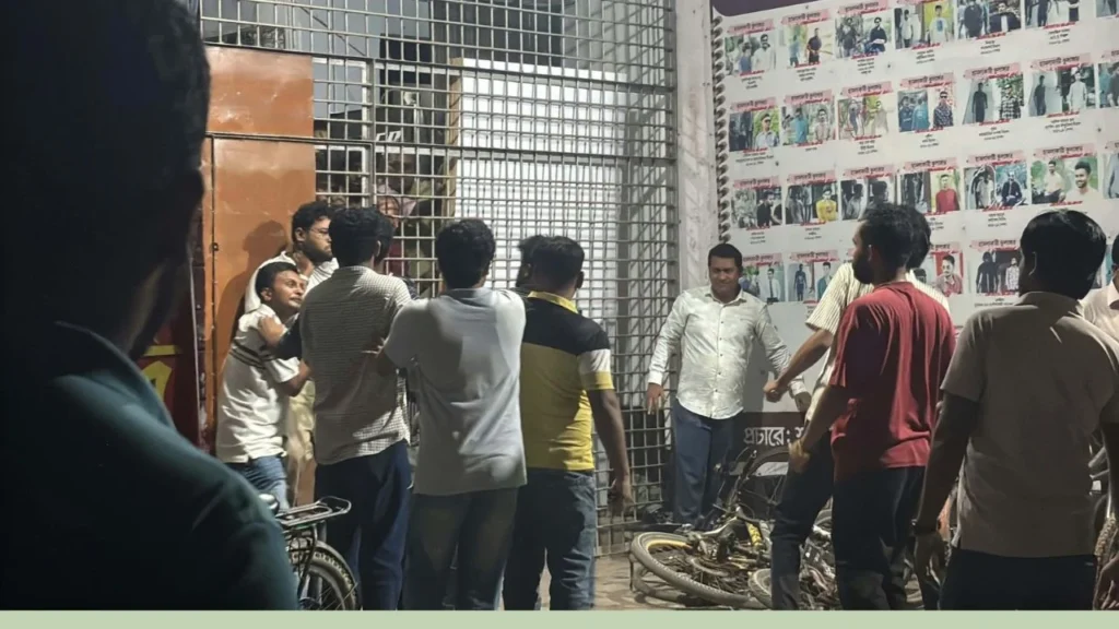 রাবিতে সাংবাদিকদের ওপর হামলা
